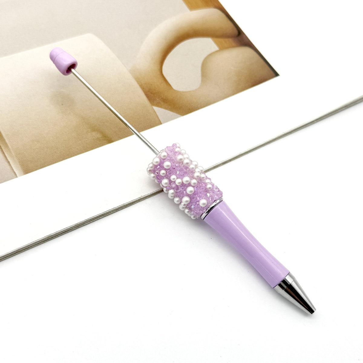 DIY Sugar Pearl Starry Sky Beadable Pen 20
