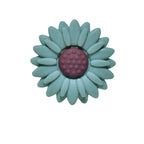 Silicone Focal Beads Daisy Sunflower Round Layout 20pcs 8