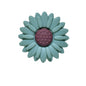Silicone Focal Beads Daisy Sunflower Round Layout 20pcs 8