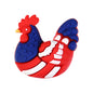 Silicone 3D USA Independence Day Focal Beads Patriotic Symbols 20pcs 11
