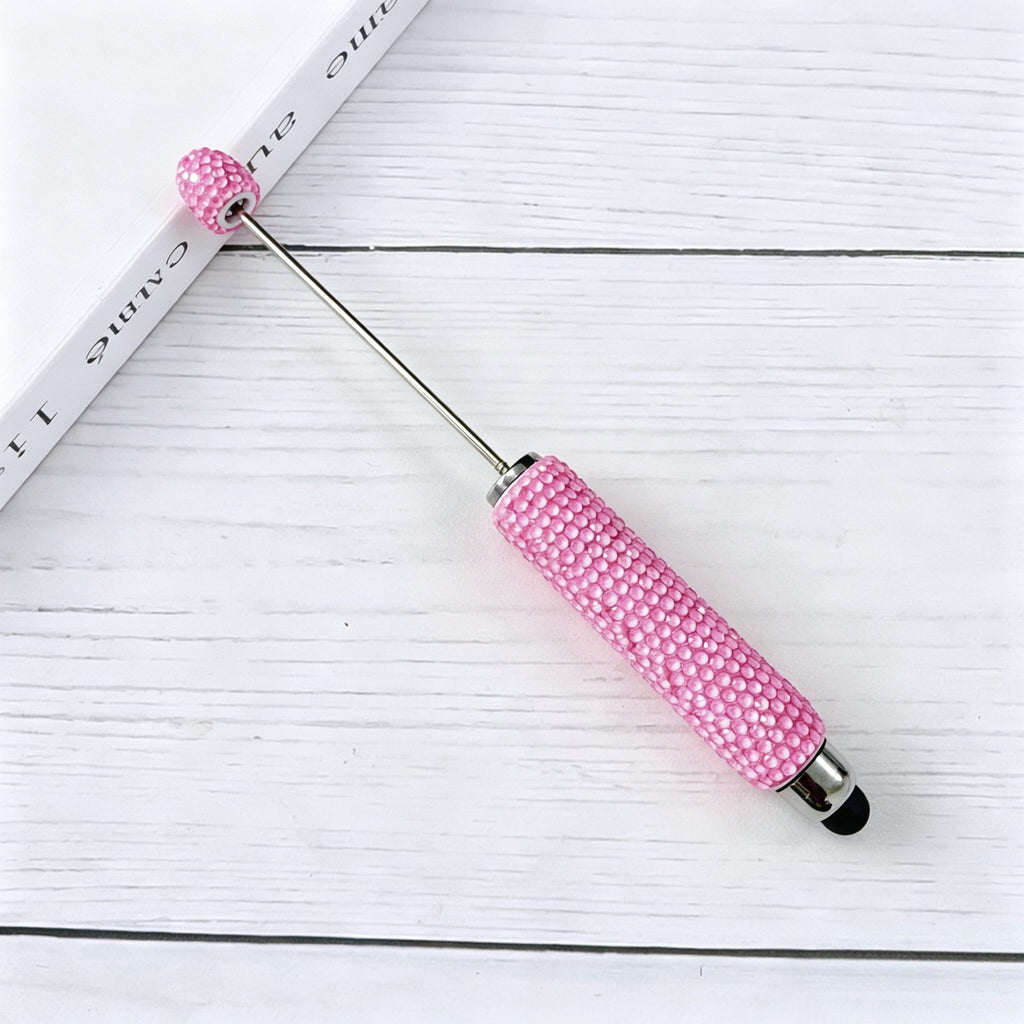 DIY Candy Color Multifunctional 3 in 1 Touch Screen Beadable Pen 2