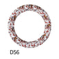 65mm Silicone Beads Printed Designs Vibrant Colors 15