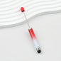 Gradient Color 3 In 1 Beadable Stylus Pens Plastic Body 10