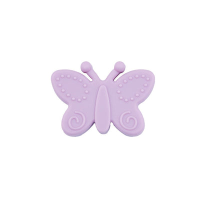 Silicone Focal Beads Butterfly Embossed Wings 20pcs 7