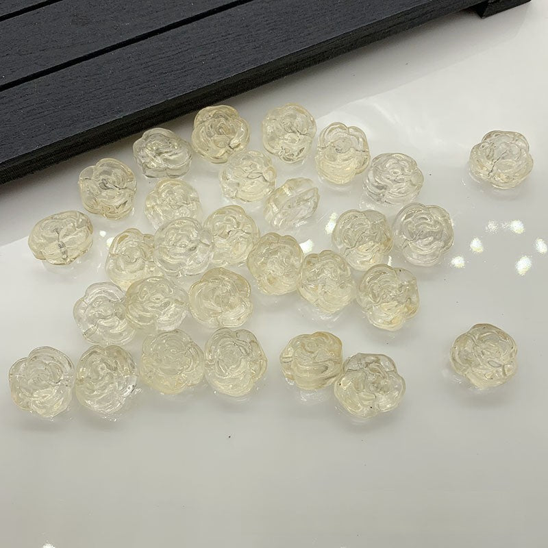 Czech Glass Beads Flower 13mm Multicolor Assorted 100pcs 4