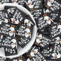 Silicone Focal Beads Handsome Ducks Black Sunglasses Sword 20pcs