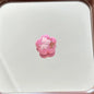 Cartoon Pattern Cherry Blossom Shaped Acrylic Beads 20mm 10pcs 7