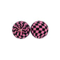 15mm Checkered Silicone Beads Classic Color Pattern 50pcs 4
