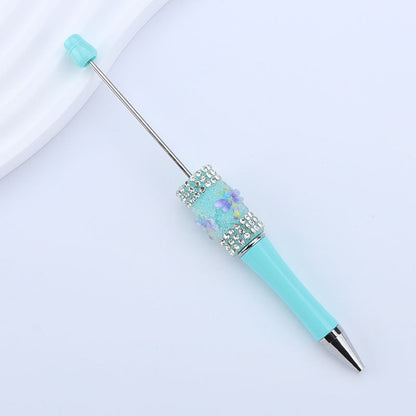Beadable Pen with Dragonfly Sugar Rhinestone 12