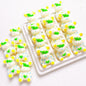 Glow Light In the Dark Little Bear Acrylic Beads 22x32mm 5pcs 11