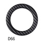 65mm Silicone Beads Printed Designs Vibrant Colors 26