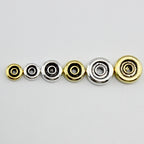 Alloy Flat Spacer Beads 6mm 8mm 10mm Tibetan Style 200pcs 3