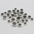 Alloy Flat Spacer Beads 6mm 8mm 10mm Tibetan Style 200pcs 6