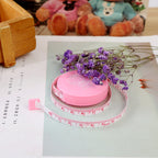 Retractable Plastic Measuring Tapes Pink Hello Kitty Pattern 2pcs 5cm 2
