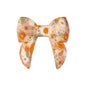 10pcs 3D Bow Printed Silicone Focal Beads