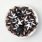 Cute 3D Black Cat Silicone Focal Beads Big Eyes 20pcs