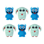 Silicone 3D Focal Beads Little Monster Bright Eyes Quirky Expressions 20pcs 2
