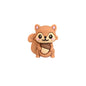3D Squirrel Silicone Focal Beads Cute Animal Design 20pcs 6