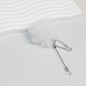 Beadable Ball Top Climbing Buckle Metal Plastic Colorful 14.5cm