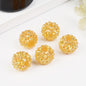 Bubblegum Ball Rhinestone Beads 12mm Multicolor Sparkle 50pcs 11