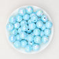 Marbled Pattern Acrylic Round Beads 16mm 50pcs 2