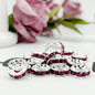 Copper Round Spacer Beads 10mm Large Hole Rhinestone 100pcs 15