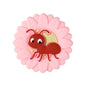 Insect Daisy Silicone Focal Beads 20pcs 12