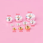 Metal Spacer Beads 3-10mm Polished Classic 2pcs 2