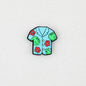 Summer Floral Pattern Shirt Silicone Focal Beads 20 pcs 8