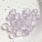 Colored Round Acrylic Beads 8mm Pastel Glossy Shimmer 100pcs 7