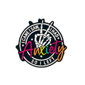 Silicone Focal Beads Anxiety Skull Hand Rainbow Lettering