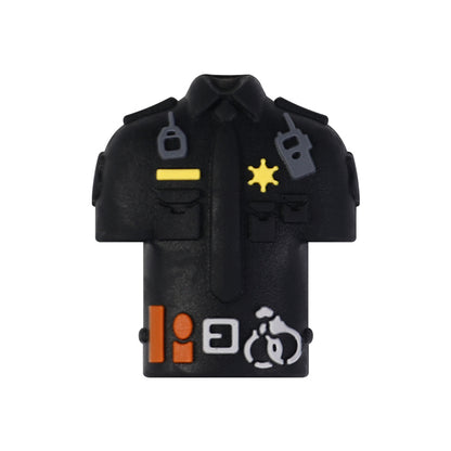 Silicone 3D Police Theme Focal Beads 20 pcs 11