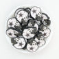 NFL Teams Silicone Focal Beads Football Helmet Design 20pcs - Team 10