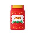 Silicone 3D Focal Beads Jam Bottle Mini Jars Bright Colors 20pcs 11