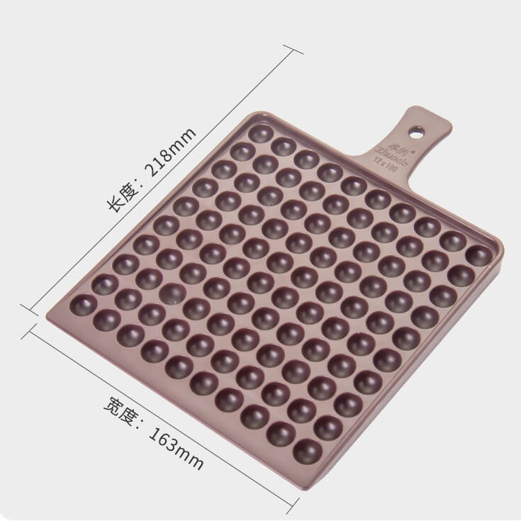 Bead Counting Tray Plum ABS Bead Sorting Tool 4mm-16mm Size 3