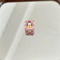 Square Acrylic Beads 14mm McDonald's Puppy Series Colorful 10pcs 3