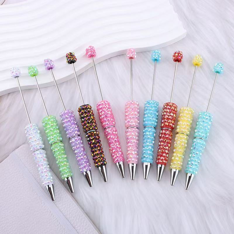 Creative Colorful Cartoon Broken Diamond Beadable Pen 3