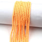 Flat Clay Beads 4mm Solid Color Polymer Disc 10strands 35