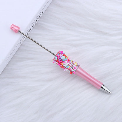 Beadable Pen Candy Sprinkles Design Multicolor 15