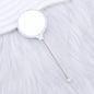 Beadable Mirrors Mini Handheld Round