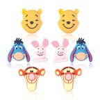 Silicone 3D Focal Beads Disney Character Avatar Smiling Face 20pcs
