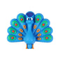 3D Bird Silicone Focal Beads Owl Peacock Cute Animal Charms 20pcs 11