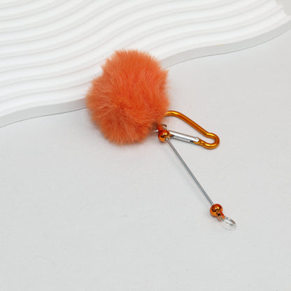 Beadable Ball Top Climbing Buckle Metal Plastic Colorful 14.5cm