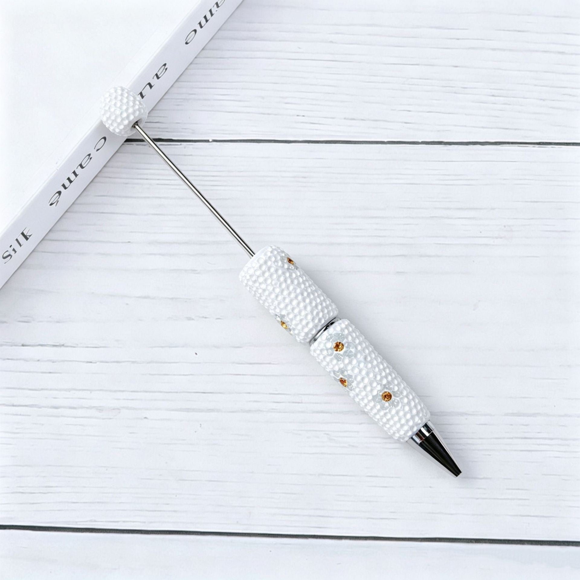 Candy Color Daisy Crystal Beadable Pen  7