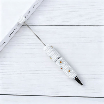 Candy Color Daisy Crystal Beadable Pen  7