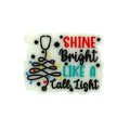 Silicone Focal Beads Shine Bright Like A Call Light Stethoscope Lettering