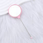 Beadable Mirrors Mini Handheld Round