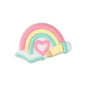 Silicone Focal Beads Learning Stationery ABC Pencil Rainbow 20pcs 12