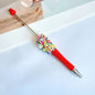 Creative Animal Cartoon Patch Rainbow Heart Beadable Pen 17