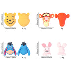 Silicone 3D Focal Beads Disney Character Avatar Smiling Face 20pcs 11